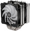 Silverstone Hydrogon D120 - CPU Koeler - 120mm fan 1850rpm 95,535m³/h - Hoogte 153mm
