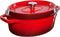 Grand Feu - Geëmailleerd gietijzeren braadpan - ovaal - 5,6 l - rood