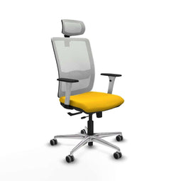 Piqueras y Crespo 1B086G2 - Bureaustoel - Hoogteverstelbaar - Geel