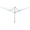 Vileda Viva Air Ultra Light - Droogmolen - Aluminium 51 meter - Hoogte verstelbaar 130-170 cm
