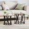 vidaXL - Nesting - Bijzettafels - (2 - stuks) - in - Sonoma - Eiken - Hout