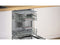 BOSCH SMI4HVS14E - Half-geïntegreerde vaatwasser - 60 cm - 46 dB(A) - Geborsteld staal