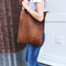 DSTRCT Riverside Dames Shopper - Bruin