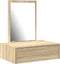 vidaXL - Wandkaptafel - Sonoma - Eiken - 60x40x70 - cm