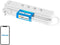 Meross MSS425F - Smart Wi-Fi Stekkerdoos - 4 Stopcontacten 4 USB-poorten - Wit
