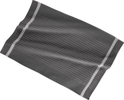 Keukenhanddoek 50x70cm, set van 3, gestreept gekleurd midden, grijs