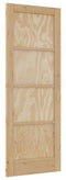 vidaXL - Interne - Deur - 'ORKDAL'73,5x198,5x4 - cm - Massief - Vurenhout