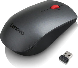Lenovo 4X30H56886 - Draadloze Laser Muis - 1600 dpi - Grijs Rood