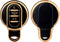 Autosleutel hoesje - TPU Sleutelhoesje - Sleutelcover - Autosleutelhoes - Geschikt voor Mini - goud - C3 - Mini, Mini Countryman, Mini Clubman, Mini Cabrio, Mini Cooper - Auto Sleutel Accessoires gadgets - Kado - Cadeau man - vrouw