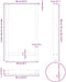 vidaXL - Salontafelpoten - 2 - st - 60x(100-101) - cm - staal - zwart