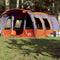 vidaXL - Tunneltent - 8-persoons - waterdicht - grijs