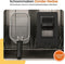 Goliving Frituurpan 3L - Friteuse - Glazen Kijkvenster - 2000W - RVS - Zwart