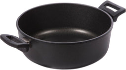 Eurolux Braadpan voor Alle Warmtebronnen - 7 Liter - Ø 32 cm - Snelle Opwarming - Zwart
