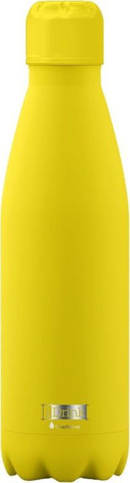 I-drink Thermosfles Glow In The Dark 750 Ml Rvs Geel