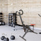 I-Kracht Total Fitness Crunch met digitale monitor Zwart