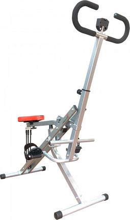 I-Kracht Total Fitness Crunch with Digital Monitor Silver