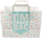 I'M Concept Tas - I´M a SNACK - Papier - platte papieren handgreep - 32x 17x25cm - snacktas - wit - 250 stuks