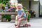 I'm Toy Loop/duwwagen Konijn - Roze