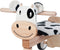 I'm Toy Loopfiets Koe Met Stoffen Zitje