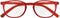 I Need You - The Frame Company Contactlenzen Leesbril JUNIOR rood +1.50 dpt