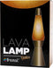 i-Total Lavalamp - Lava Lamp - Sfeerlamp - 40x11 cm - Glas/Aluminium - 30W - Glitter - Goud - XL1770