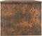 vidaXL - Salontafel - 80x50x42,5 - cm - bewerkt - hout - gerookt - eikenkleurig