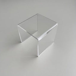Klika - Acryl-bruggetje 15x15cm hoog 150mm trans - 12 stuks