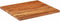 vidaXL - Tafelblad - rechthoekig - 100x80x2,5 - cm - massief - acaciahout