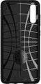 Spigen Samsung Galaxy A70 - Backcase Rugged Armor - Stevige opstaande randen - Zwart
