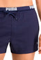 PUMA Swim Logo Short - Heren Zwembroek - Koordsluiting - navy (1 stuk)