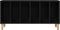 vidaXL - Plankenkast - in - Zwart - Eiken - 100x38x48 - cm - van - Geengineerd - Hout