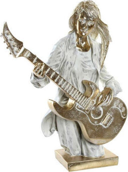 Decoratieve figuren DKD Home Decor Gouden Wit Hars (37 x 25 x 50 cm)