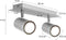 TRIO MARLEY - Spot - GU10 fitting - Nikkel mat (2 stuks)