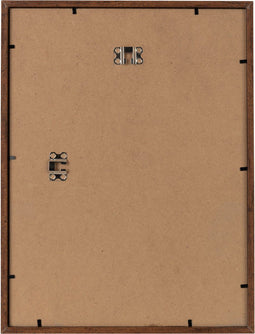 J-Line fotolijst - fotokader Basic - hout - donkerbruin - extra large - 2 stuks