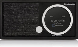 Tivoli Audio One Digital - Smart Radio - WiFi DAB+ FM Bluetooth - Zwart