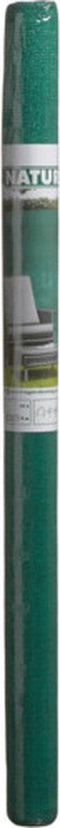 Nature - Schermgaas - 1,5 x 5m - groen - met bevestiging-set