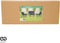 Infinity Goods Tuinset - Loungeset - 4 Persoons - Glazen blad - Antraciet/Zwart