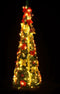 vidaXL - Kunstkerstboom - pop-up - 150 - LED's - 180 - cm - groen
