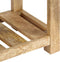 vidaXL - Dressoir - 120x30x75 - cm - massief - mangohout