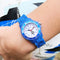 Colori Kidz CLK011 - Kinderhorloge - Voetbal - Blauw - Ø 30 mm