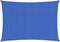vidaXL - Zonnezeil - 160 - g/m² - 2x4,5 - m - HDPE - blauw
