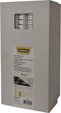 Fellowes Bindruggen 12 mm zwart - 100 stuks