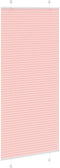 vidaXL - Plissé - rolgordijn - 85x200 - cm - stofbreedte - 84,4 - cm - polyester - roze