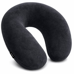 Travelhawk Nekkussen - Memory Foam - Ergonomisch U-vormig - Zwart