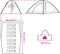 vidaXL - Tent - 8-persoons - waterdicht - groen