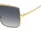 THE MARC JACOBS Zonnebril (MARC486/S) - Volledig omrand - Goudkleurig met grijze lenzen