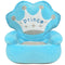 vidaXL - Kinderstoel - prins - pluche - blauw