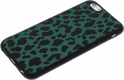 Hoesje Siliconen Geschikt voor iPhone 6s / 6 - Design Backcover Color - Meerkleurig / Panther Illustration