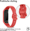 imoshion Siliconen bandje - Geschikt voor Samsung Galaxy Fit 2 - Rood