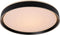 Lucide NURIA - Plafonnière - Ø 50 cm - LED 3 StepDim - 1x36W 2700K - Zwart